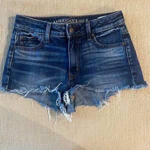 Denim Vintage Hi-Rise Festival Shorts